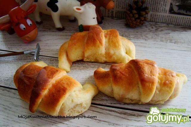 Rogaliki z serkiem 