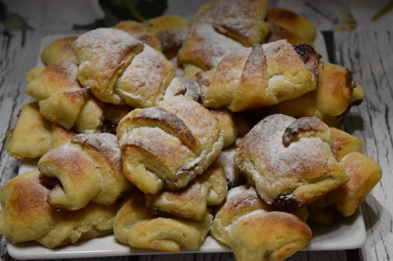 Rogaliki z twarogu Rogaliki z twarogu