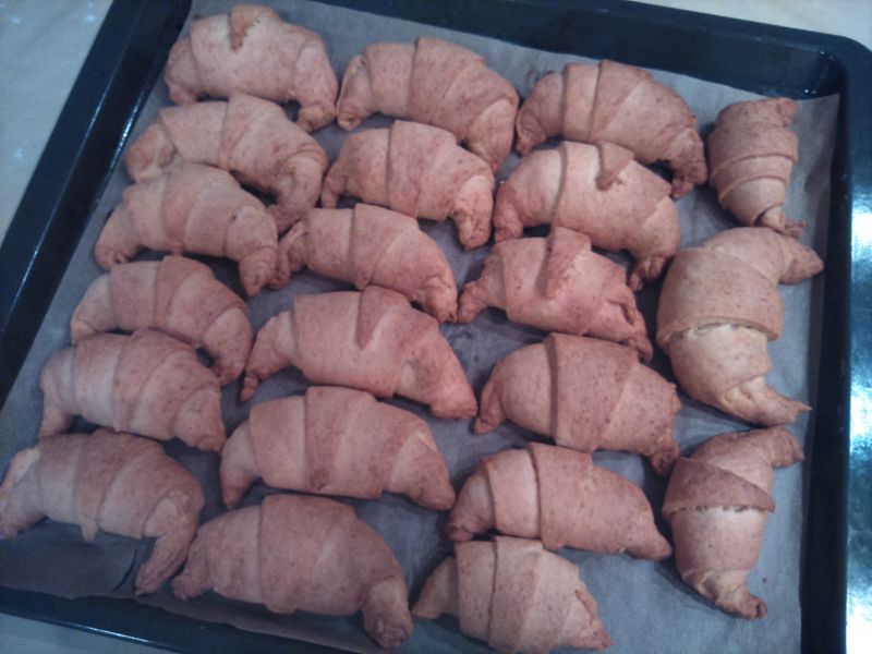 Rogaliki ze szczawiem