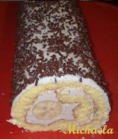 Rolada bananowa Rolada bananowa