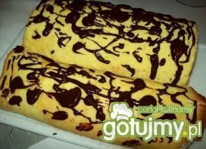 Rolada biszkoptowa z galaretkami 