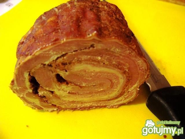 rolada boczkowa z czosnkiem rolada boczkowa z czosnkiem