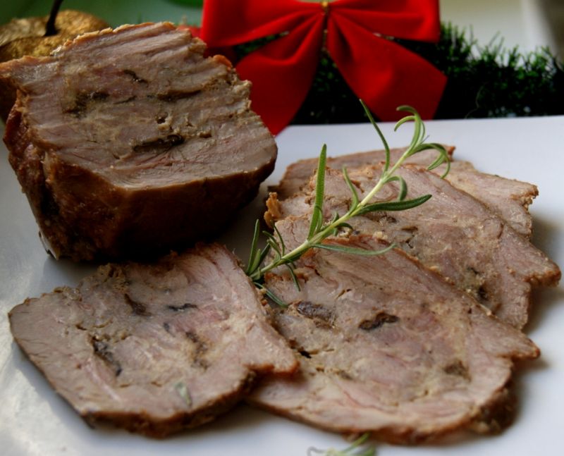 Rolada cielęca z grzybami