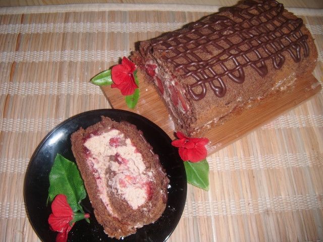 Rolada czekoladowa 