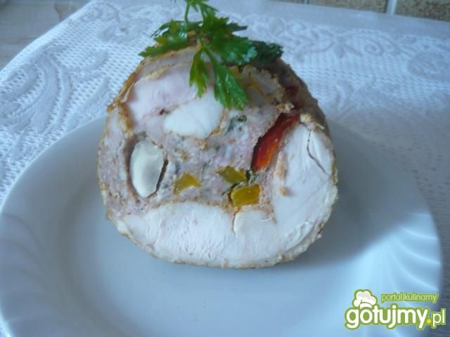 Rolada drobiowo-wieprzowa