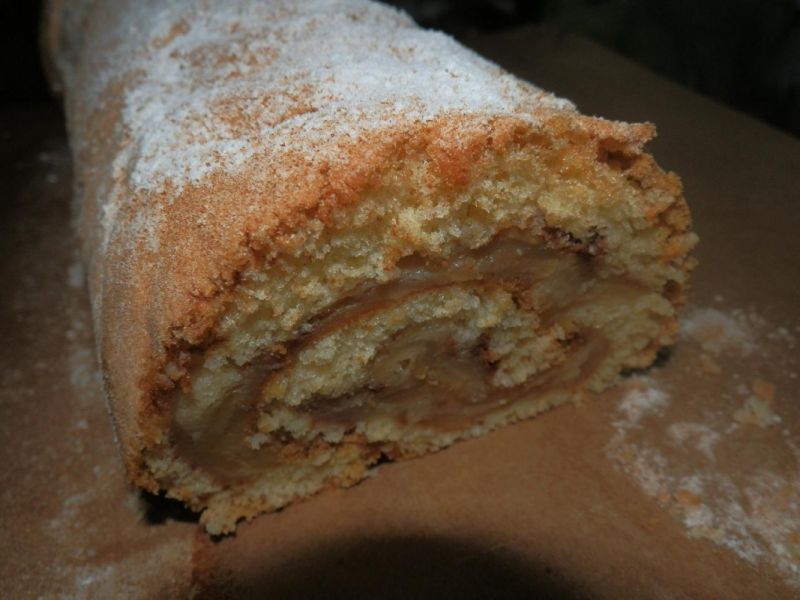 Rolada jabłkowa Iwony  Rolada jabłkowa Iwony