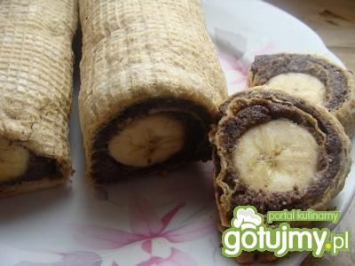 Rolada makowo -bananowa Rolada makowo -bananowa