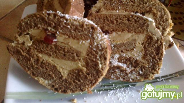 rolada mocno czekoladowa