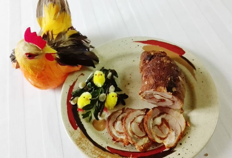 Rolada schabowa Eli czosnkowo paprykowa