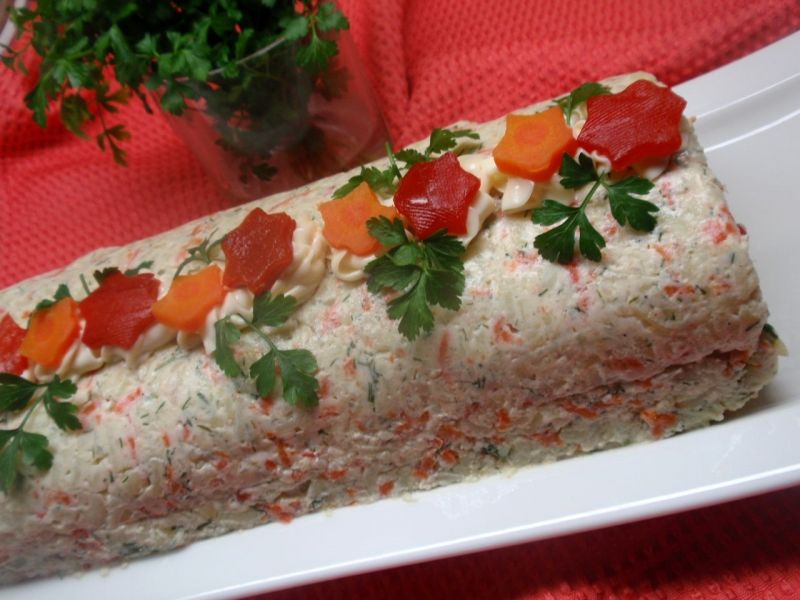 Rolada  śledziowa z gwiazdką Rolada  śledziowa z gwiazdką