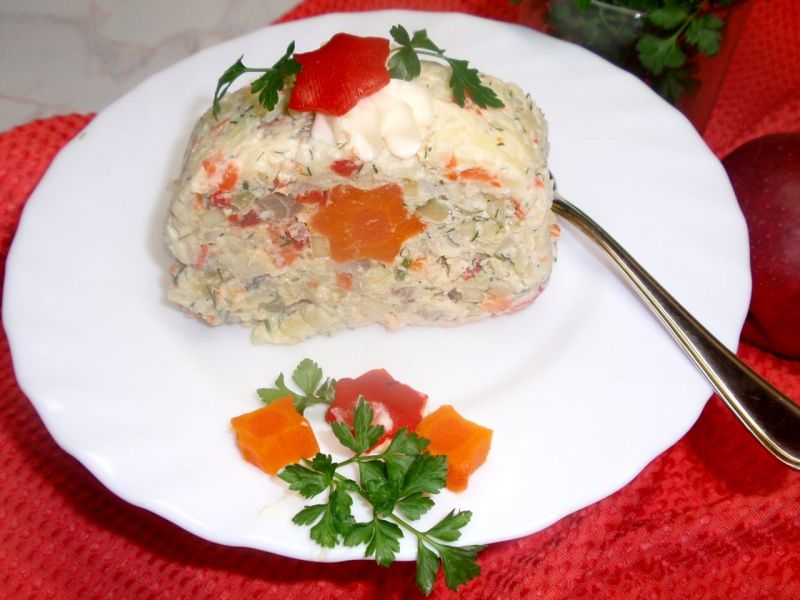 Rolada  śledziowa z gwiazdką Rolada  śledziowa z gwiazdką