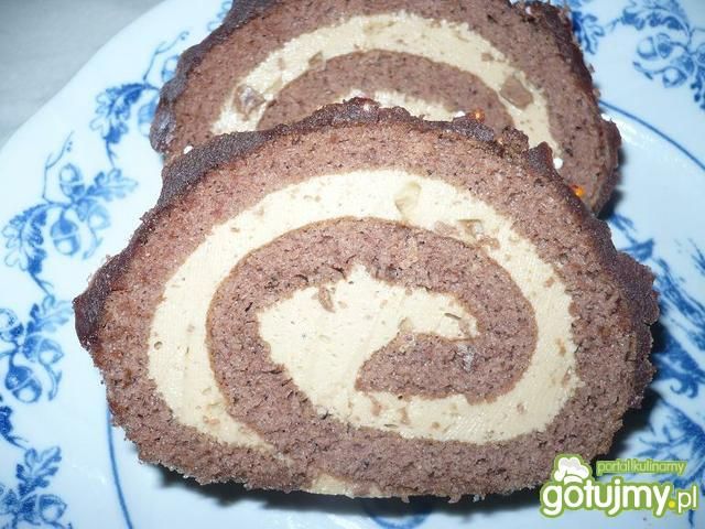 Rolada śmietanowo-kawowa Rolada śmietanowo-kawowa