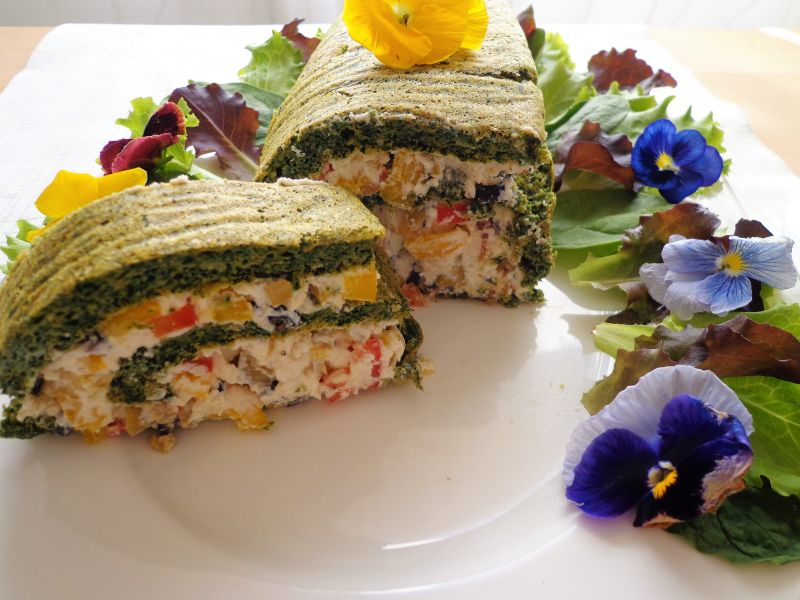 Rolada szpinakowa Rolada szpinakowa