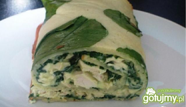 Rolada szpinakowa Rolada szpinakowa