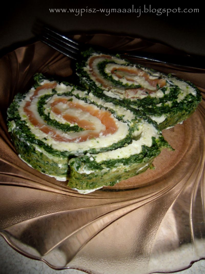 ROLADA SZPINAKOWO ŁOSOSIOWA/BEZGLUTENOWA.