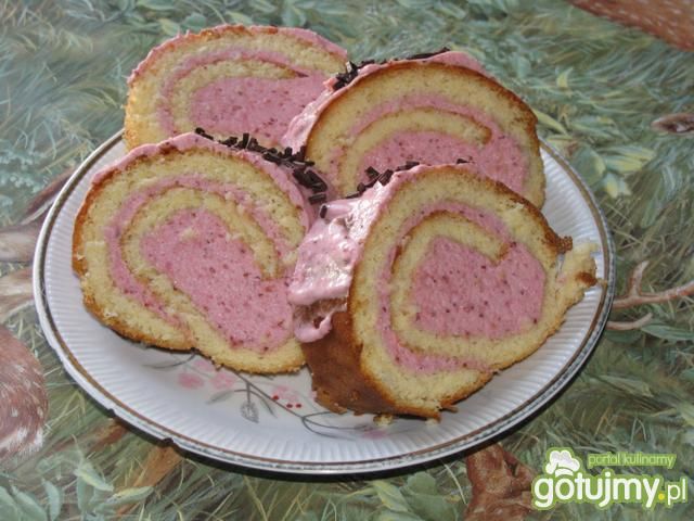 Rolada truskawkowa Rolada truskawkowa