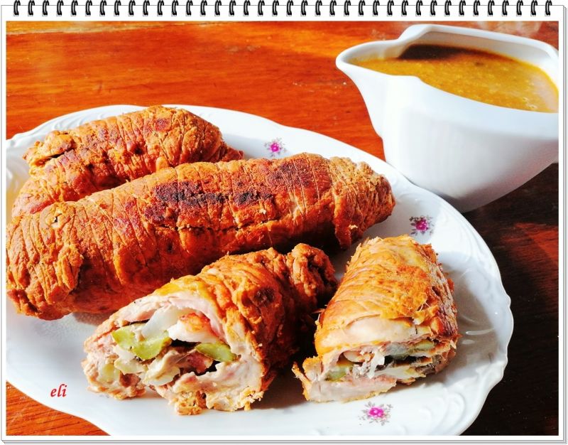 Rolada wieprzowa Eli z pieczarkami