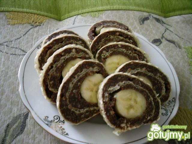 Rolada z bananami
