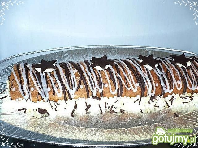 Rolada z bitą śmietaną 4