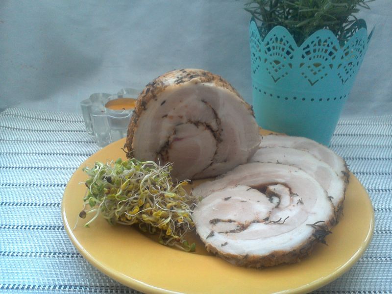 Rolada z boczku na kanapki Rolada z boczku na kanapki