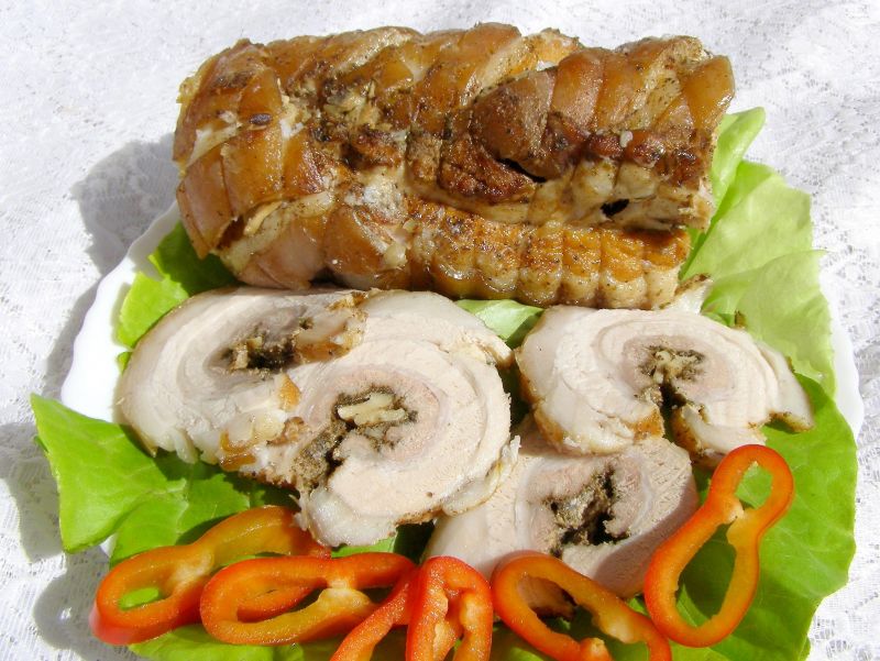 Rolada  z boczku wieprzowego z szybkowara