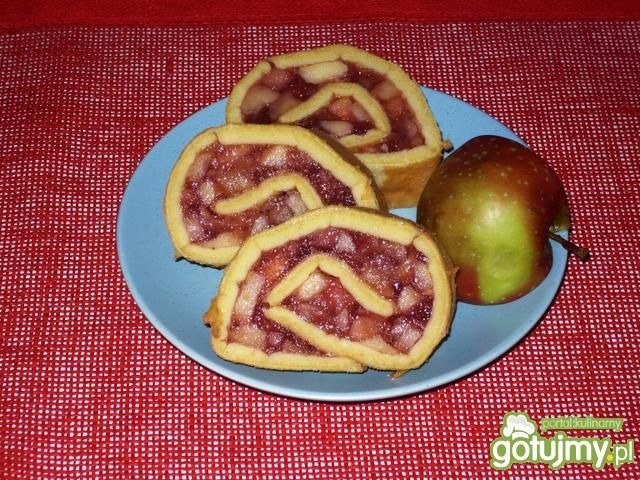 Rolada z jabłkami