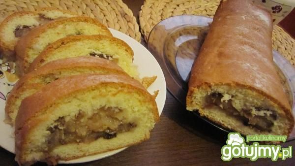 Rolada z jabłkami katarzyny