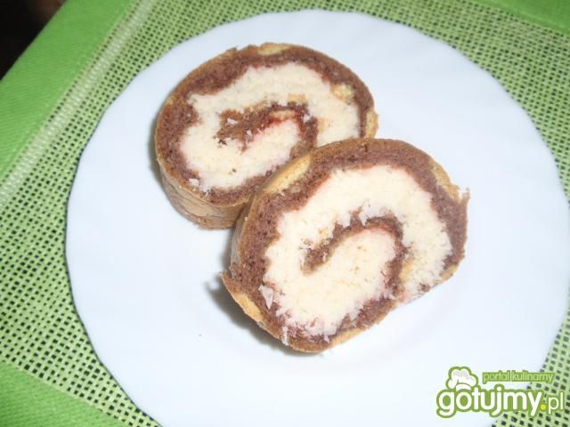 Rolada z kokosem 2 Rolada z kokosem 2