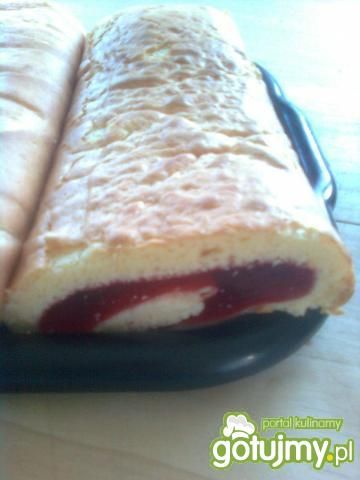 Rolada z marmoladą  Rolada z marmoladą