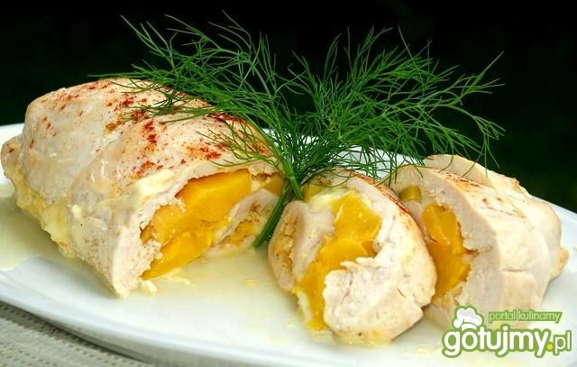 Rolada z Mozzarellą i Brzoskwiniami