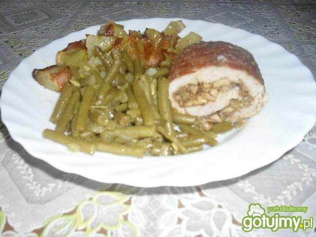 rolada z polędwicy z pieczarkami rolada z polędwicy z pieczarkami