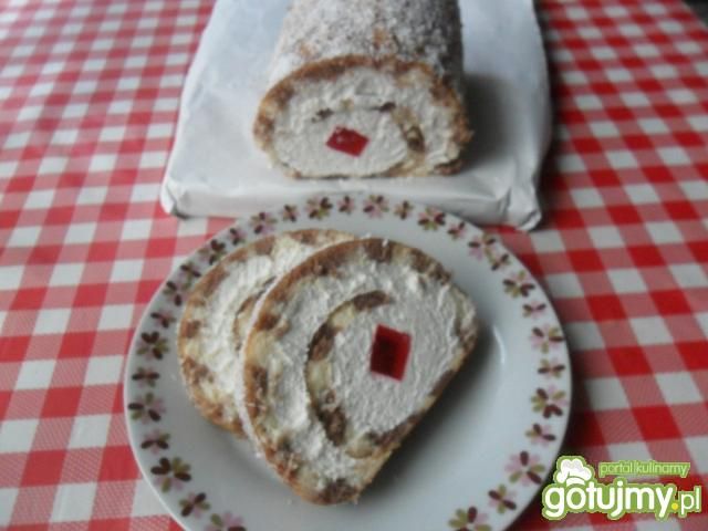 Rolada z serem mascarpone