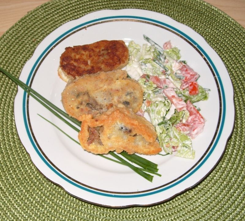 Rolada ziemniaczano - mięsna