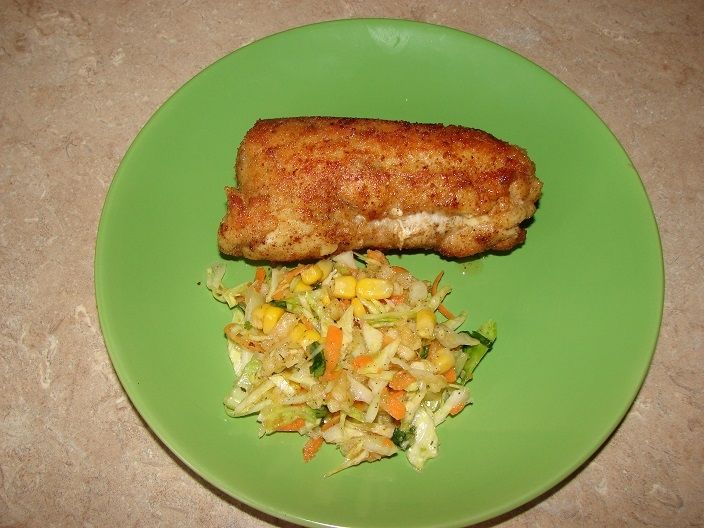 Roladka drobiowe ze szpinakiem i serem