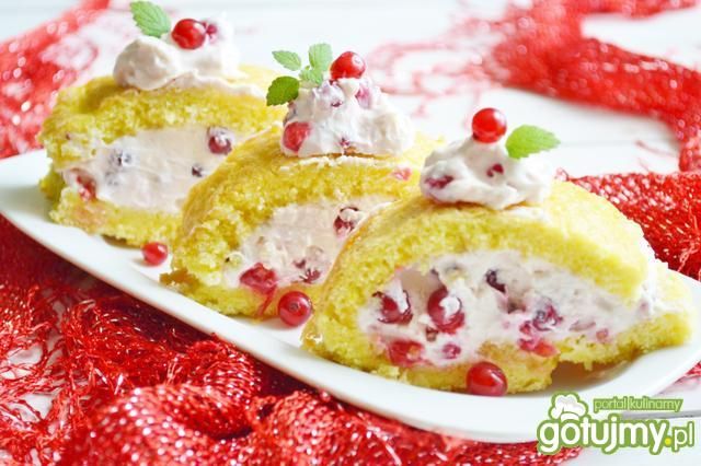 Roladka porzeczkowa Roladka porzeczkowa