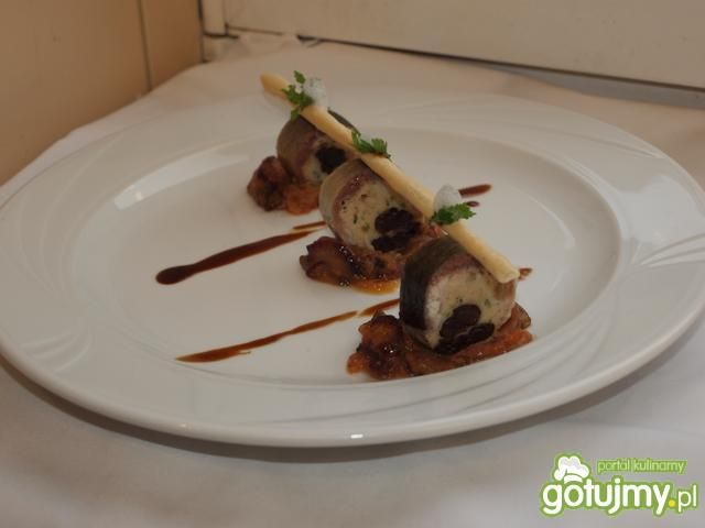 Roladka z karpia z grissini Roladka z karpia z grissini