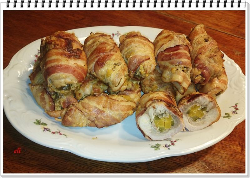 Roladki drobiowe Eli z dynią