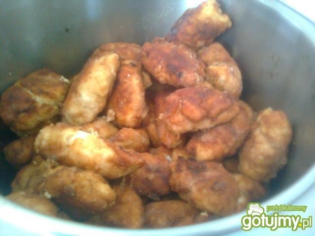 Roladki drobiowe z ananasem