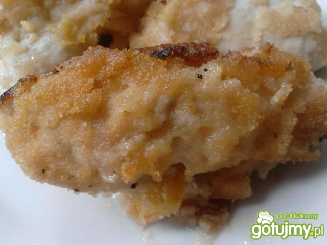 Roladki drobiowe z brzoskwiniami Roladki drobiowe z brzoskwiniami