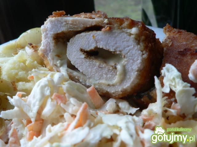 Roladki drobiowe z serem  Roladki drobiowe z serem