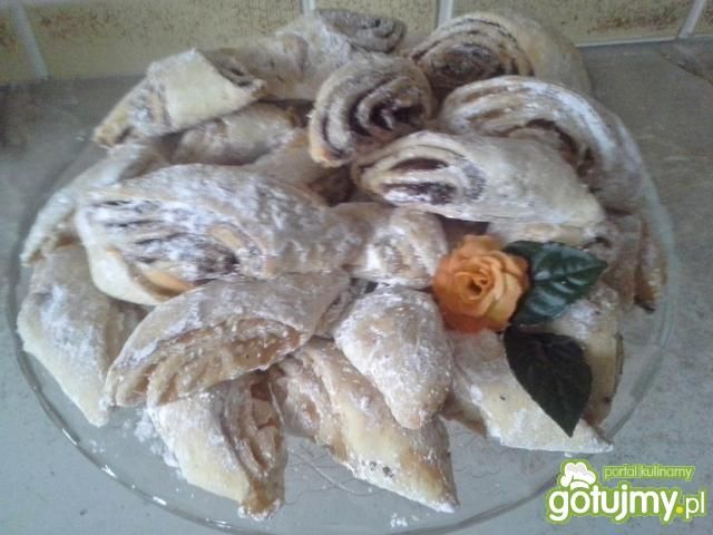 Roladki krucho-drożdżowe Roladki krucho-drożdżowe