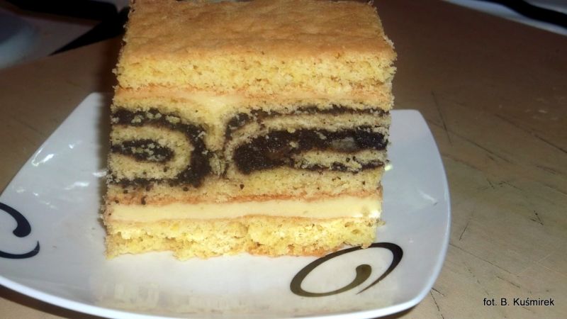 Roladki makowe w masie serowej Roladki makowe w masie serowej