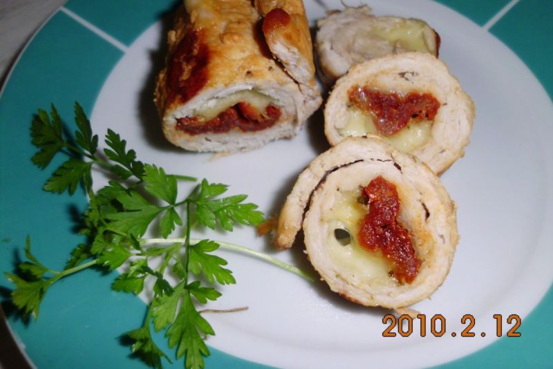 Roladki nadziane włoskimi specjałami