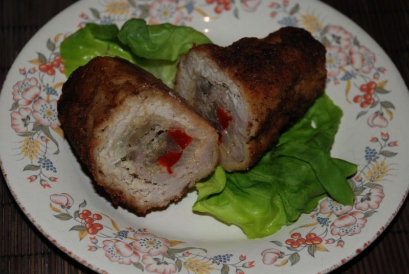 Roladki schabowe Roladki schabowe