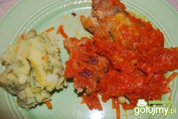 Roladki schabowe pod czerwoną pierzynką