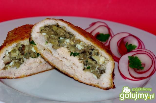 Roladki schabowe z grzybami Evity Roladki schabowe z grzybami Evity