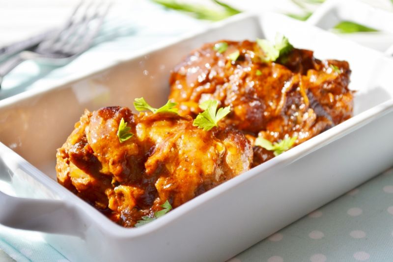 Roladki schabowe z kapustą i kurkami Roladki schabowe z kapustą i kurkami