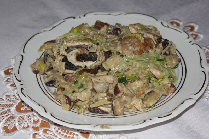 Roladki w borowikach Roladki w borowikach