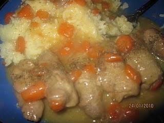 Roladki w sosie winnym