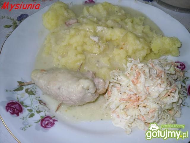 Roladki wieprzowe w sosie